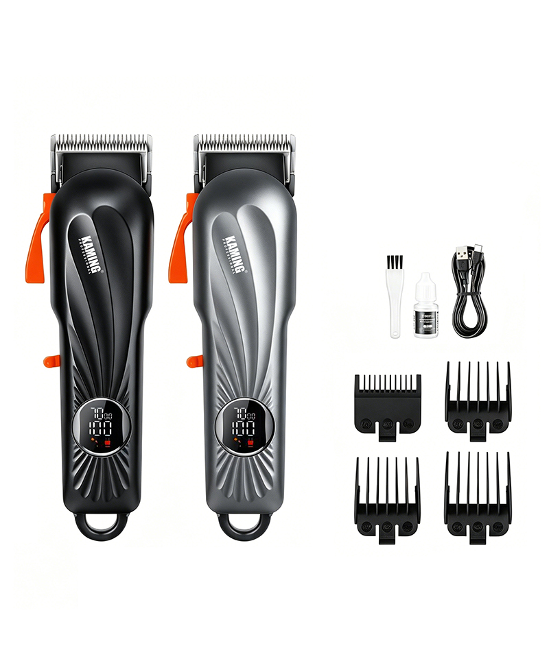 Kaming 806 LCD Ekranlı Profesyonel Salon Saç Kesme Makinesi